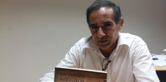 El escritor Segundo Díaz y su novela "Los perros asesinos"