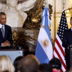 Los presidentes de Argentina y Estados Unidos brindaron una conferencia de prensa en conjunto