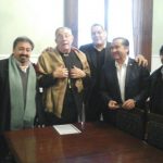 La CGT con monseñor Zecca