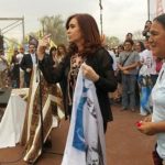 Milagro Sala junto a Cristina Kirchner