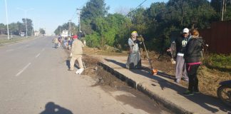 Trabajos en el acceso sur por ruta 38