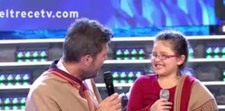 Una noche especial pasó la niña Constanza en el programa de Marcelo Tinelli.