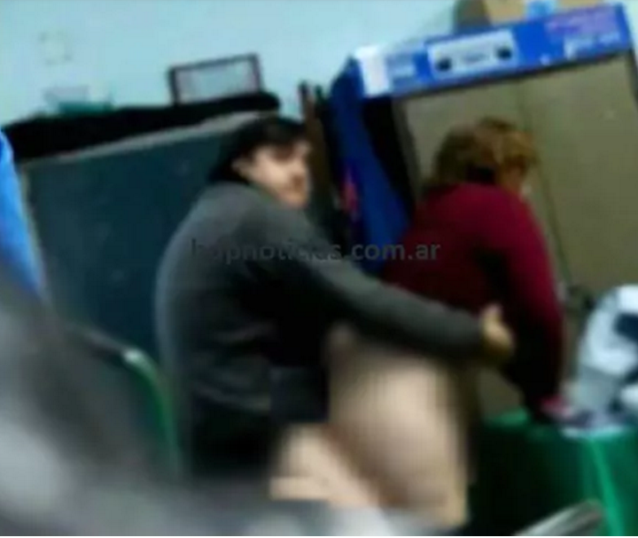 Vicedirector se grab teniendo sexo en una escuela del Chaco