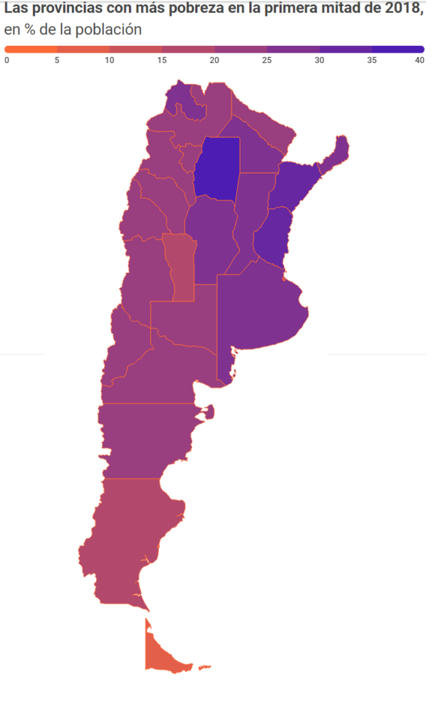 El nuevo mapa de la pobreza argentina en qué provincias subió más y en