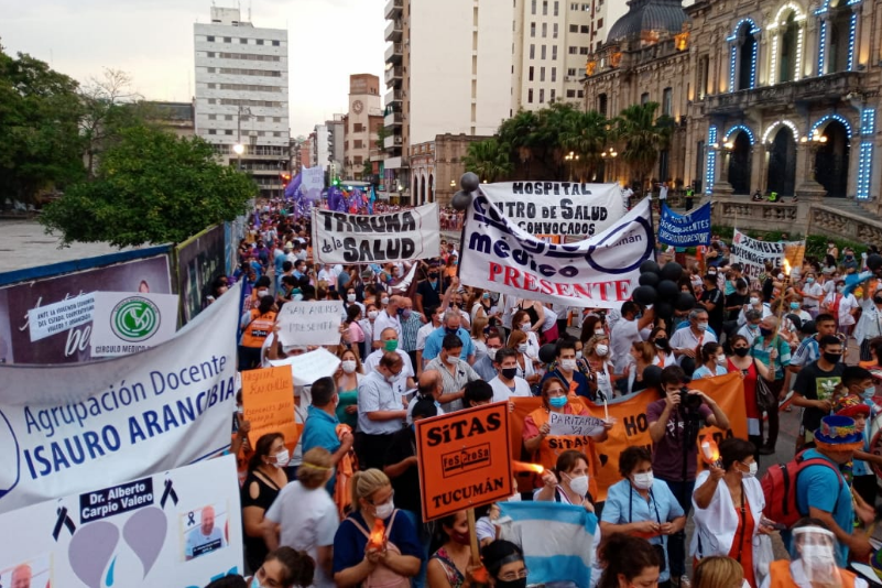 Trabajadores De La Salud Reclamaron La Inmediata Apertura De Las ...